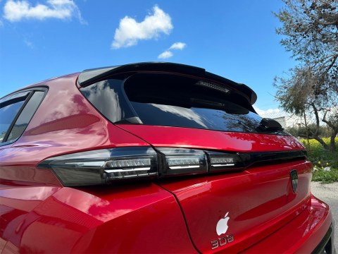 Roof Spoiler Peugeot 308 Mk3 Hatchback (2021-) -  Roof Spoiler Peugeot 308 Mk3 Hatchback (2021-) -
