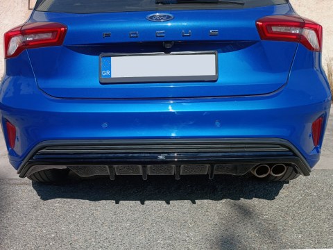 Rear Diffuser Ford Focus Mk4 ST-Line (2018-2022) -  Rear Diffuser Ford Focus Mk4 ST-Line (2018-2022) -
