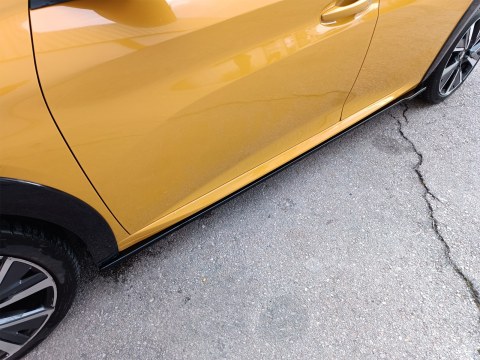 Side Skirts Extensions V.2 Peugeot 208 Mk2 (2019-) -  Side Skirts Extensions V.2 Peugeot 208 Mk2 (2019-) -