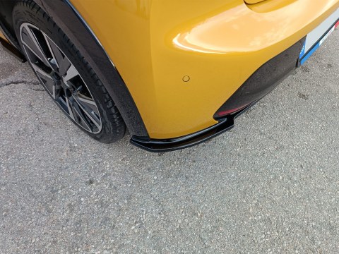 Rear Splitter Peugeot 208 Mk2 (2019-) -  Rear Splitter Peugeot 208 Mk2 (2019-) -