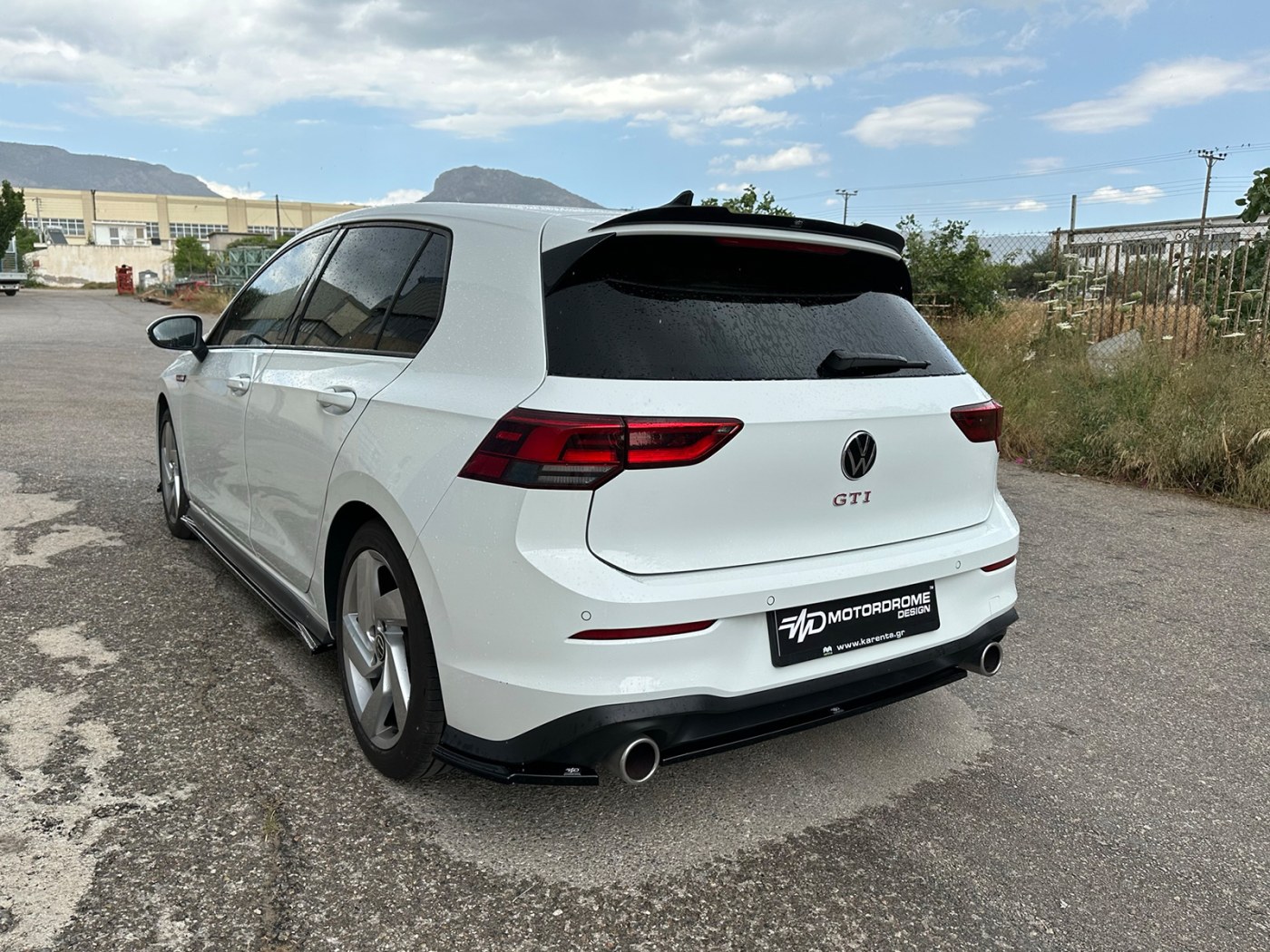 Rear Side Splitters Volkswagen Golf Mk8 GTI | Motordrome Design