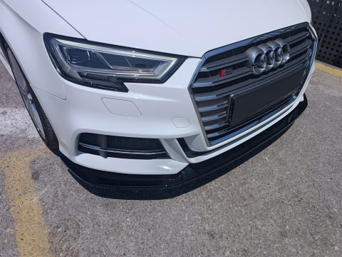 Front Splitter Audi S3 / A3 S-Line 8V Facelift Sportback -  Front Splitter Audi S3 / A3 S-Line 8V Facelift Sportback -