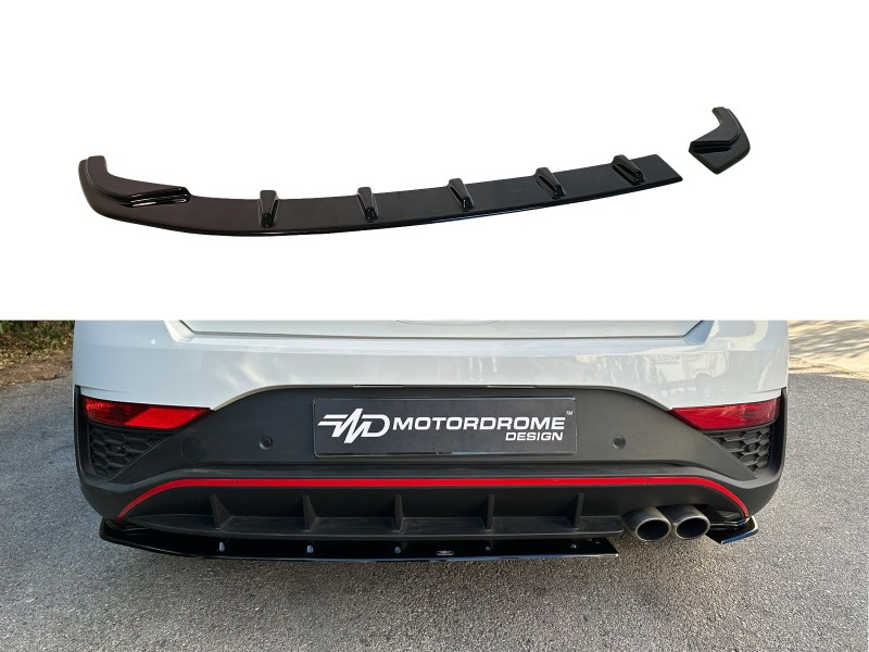 Rear Splitter Hyundai i30 Mk3 N-Line Hatchback Facelift (2020-) Rear Splitter Hyundai i30 Mk3 N-Line Hatchback Facelift (2020-)