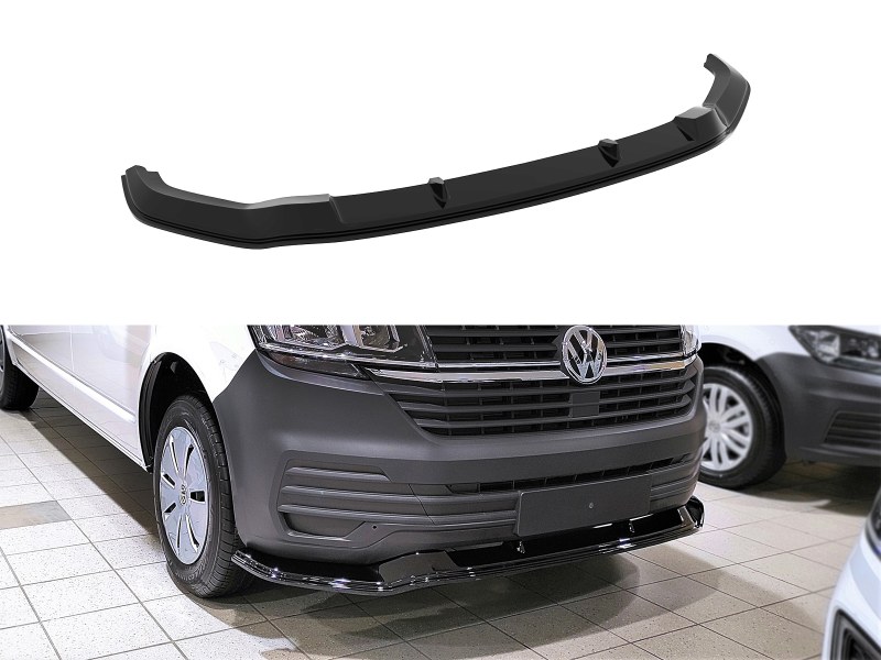 Εμπρός Σπλίτερ V.1 Volkswagen T6.1 Standard Bumper Εμπρός Σπλίτερ V.1 Volkswagen T6.1 Standard Bumper