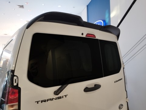 Roof Spoiler Barn Doors Ford Transit Courier Mk2 (2023-) -  Roof Spoiler Barn Doors Ford Transit Courier Mk2 (2023-) -