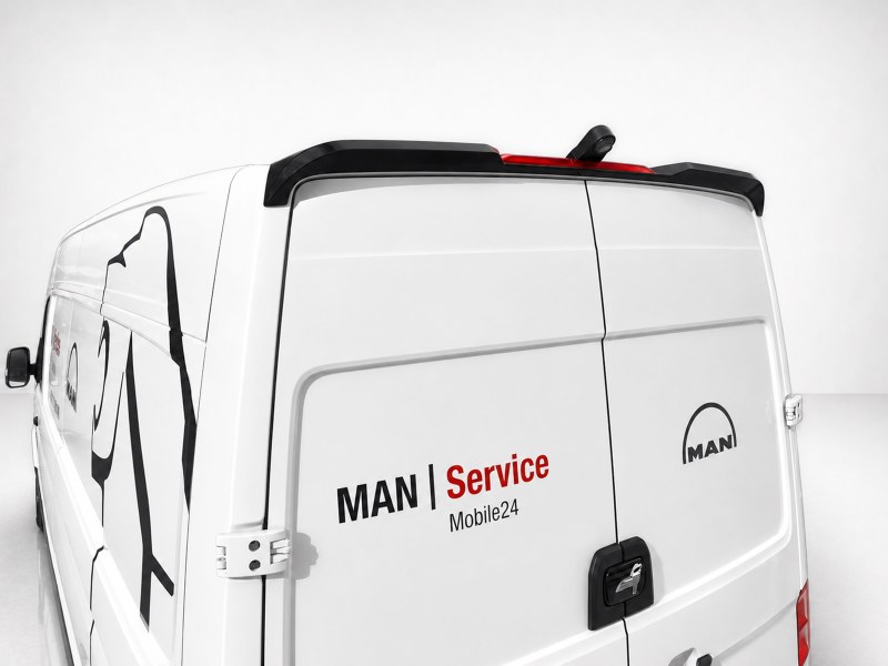 Αεροτομή Οροφής V.1 Διπλή Πόρτα Volkswagen Crafter Mk2 High Roof H2 / MAN TGE High Roof H2
