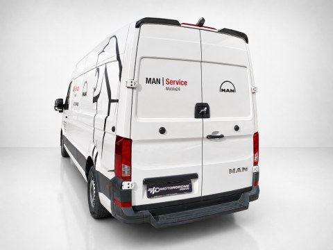 Αεροτομή Οροφής V.2 Διπλή Πόρτα Volkswagen Crafter Mk2 High Roof H2 / MAN TGE High Roof H2