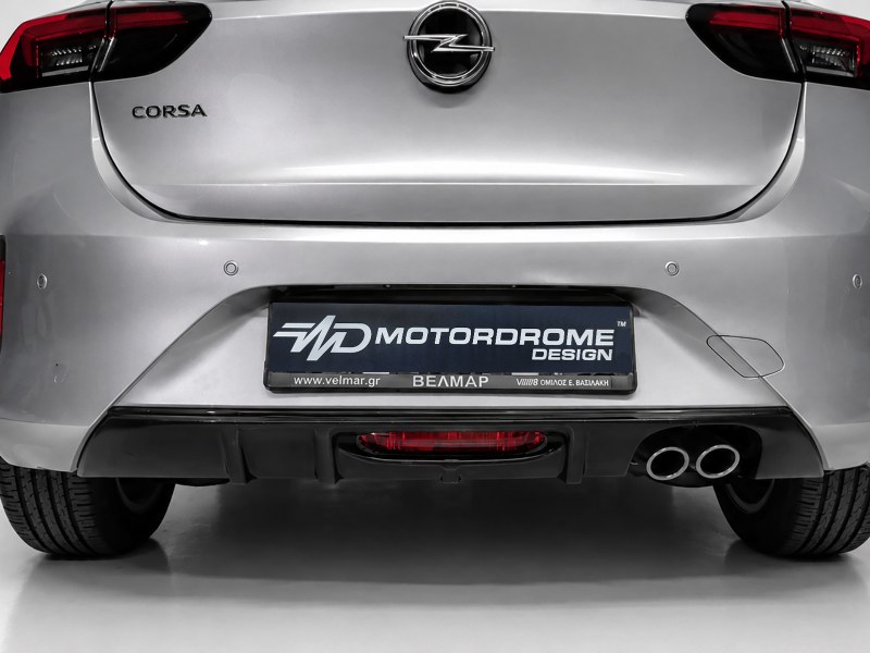 Πίσω Διαχύτης με Διπλή Εξάτμιση Opel Corsa F GS-Line (2019-)