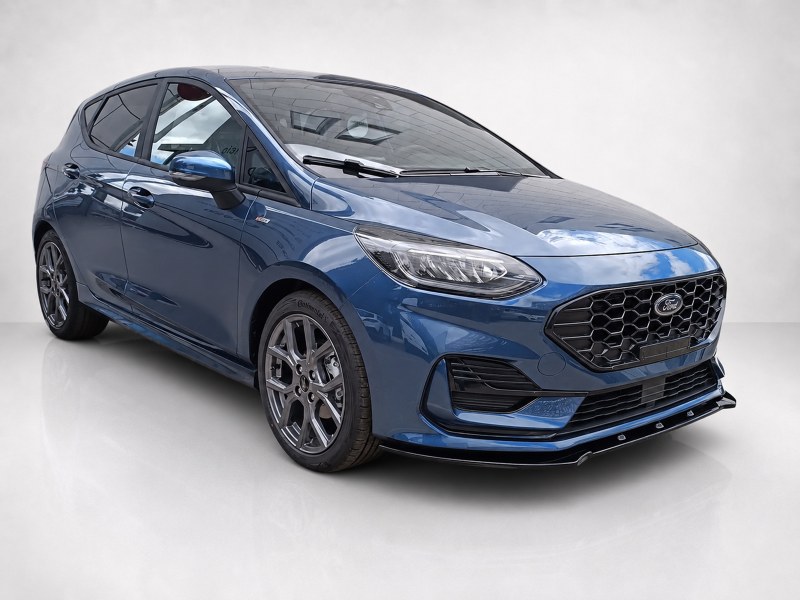 Front Splitter V.2 Ford Fiesta Mk8 ST-Line Facelift (2021-)