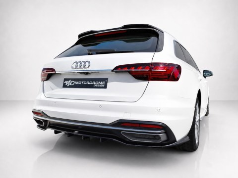 Rear Splitter Audi A4 B9 Facelift Avant