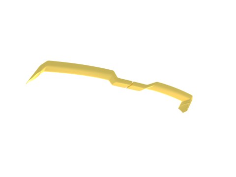 Roof Spoiler Barn Doors Volkswagen ID. Buzz