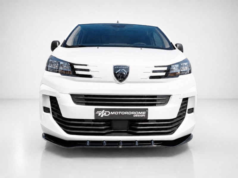 Front Splitter Citroen Jumpy / Space Tourer / Fiat Scudo / Opel Vivaro / Zafira Life / Peugeot Expert / Traveller / Toyota Proace Mk3 Facelift