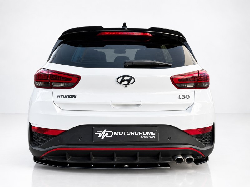 Rear Splitter Hyundai i30 Mk3 N-Line Hatchback Facelift (2020-)