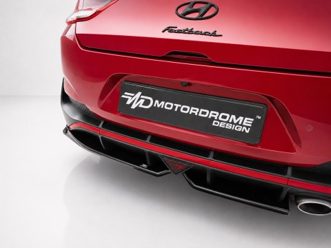 Rear Splitter Hyundai i30 Mk3 N-Line Fastback Facelift